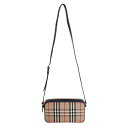 バーバリー BURBERRY ショルダーバッグ レディース 8020725 カメラバッグ ELONGATED CAMERA BAG ベージュ ヴィンテージチェック【送料無料】