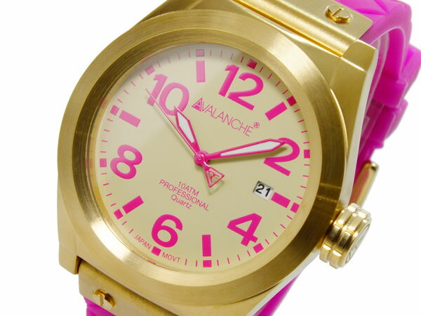 アバランチ AVALANCHE クオーツ ユニセックス 腕時計 時計 AV1028-PKG…...:rcmdfa:10766604