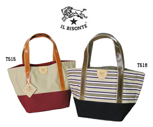 IL BISONTE（イルビゾンテ） カバン かばん イルビソンテ 鞄 キャンバス トート バック L1154 (代引き不可)【送料無料】【smtb-F】