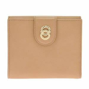 ブルガリ BVLGARI BULGARI BULGARI 1 Wホック ダブルホック 財布 サンドベージュ 30144 BUFFALO SAND【RCPmara1207】【FS_708-5】