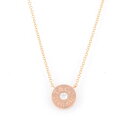 ティファニー Tiffany&CO 33286007 1837 サークル ペンダント ダイアモンド 16in 18KRG ネックレス【送料無料】