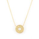 ティファニー Tiffany&CO 33285981 1837 サークル ペンダント ダイアモンド 16in 18KYG ネックレス【送料無料】