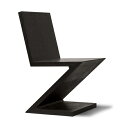 トーマス・リートフェルト ジグザグチェア Thomas Rietveld Zig-Zag Chair リプロダクト(代引き不可)【1年保証付】【送料無料】
