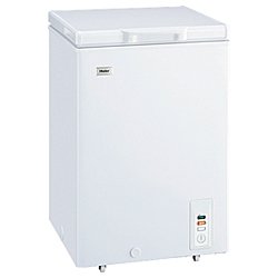ハイアール 103L チェストタイプ 冷凍庫（フリーザー）直冷式 ホワイトHaier JF-NC103F(W)(代引き不可)【送料無料】