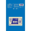 ジャパックス 業務用ダストカート用ポリ袋M(120L) (200枚入) DK91 青 KPL2001