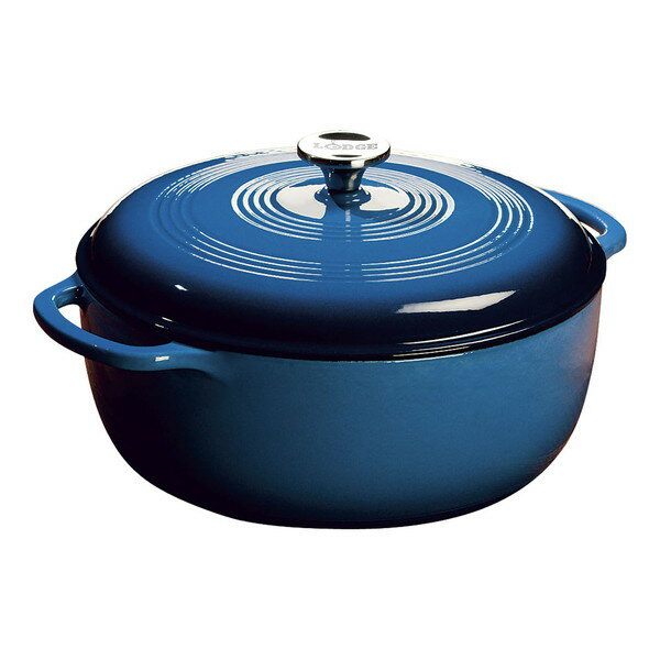 ロッジ エナメルダッチオーブン 7.8クォート ブルー [AEN0313]の画像
