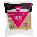 HARIO (ハリオ) V60用 ペーパーフィルターみさらし 02 VCF-02-100M
