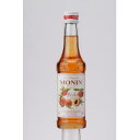 R4-24 MONIN(モナン) ピーチ・シロップ 250ml×6本【10P11Nov11】【レビューでポイント10倍】