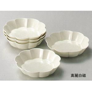 瀬戸焼 煮物鉢 5個組 高麗白磁(代引き不可)