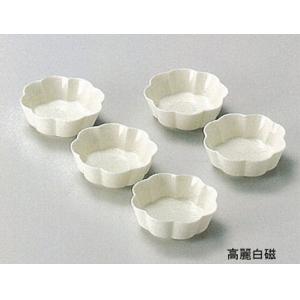 瀬戸焼 豆鉢 6個組 高麗白磁(代引き不可)料理が映える気品のうつわ。