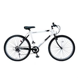 MYPALLAS マウンテンバイク M-610S MTB26・6SP ホワイト M-610S-W 自転車(代引き不可)【Aug08P3】