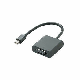 エレコム Mini DisplayPort-VGA変換アダプタ AD-MDPVGABK...:rcmdse:13072723