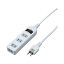 YAZAWA ノイズフィルター集中スイッチ付タップ Y02BKNS411WH