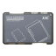 エツミ JJC メディアホルダー SDカード2枚+マイクロSD4枚用 ブラック JJC-SDMSD6BK