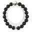 RoenBLACK ロエン アクセサリー オニキス スカル ブレスレット RO-201(代引不可)【送料無料】