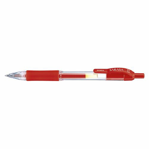 ゼブラ サラサボールペン0.5 赤 1 本 JJ3-R 文房具 オフィス 用品