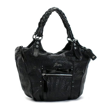 ゲス GUESS ショルダーバッグ LUSTER VY303322 CARRYALL BLACK BK【42％OFF】【セール】【Aug08P3】