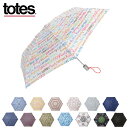 TOTES トーツ 折りたたみ傘 TOTES LINE ライン MINI ミニ 自動開閉 8364 晴雨兼用 メンズ レディース umbrella 雨具【あす楽対応】【送料無料】【smtb-f】