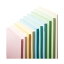 (まとめ) 長門屋商店 Color Paper B4 厚口 クリーム ナ-2303 1冊(100枚) 【×5セット】