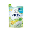 牛乳石鹸共進社 ミルキィシトラスソープの香り詰替用400ML(代引不可)