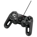 エレコム USBゲームパッド/13ボタン/Xinput/振動/連射/高耐久/ブラック JC-U4013SBK(代引き不可)