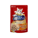 ユニ・チャーム 銀のスプーンパウチまぐろ・かつおにささみ入り60g