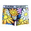 DARK SHINY Men's BoxerPants-Flowers ダークシャイニー ボクサーパンツ アンダーウェア(代引き不可)【メール便で送料無料】