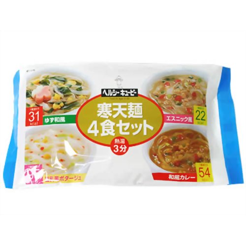 ヘルシーキユーピー 寒天麺 4食セット【Aug08P3】