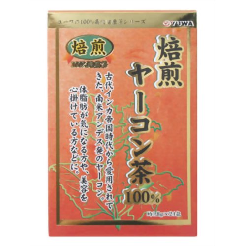 ユーワ 焙煎ヤーコン茶100% 24包【RCPmara1207】
