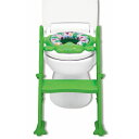 リトルプリンセス Little Princess かえるのふかふか ステップ式 トイレトレーナー グリーン