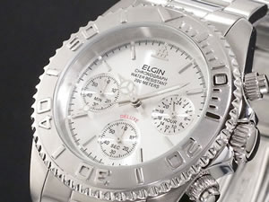 エルジン ELGIN 腕時計 クロノグラフ メンズ FK1120S【4％OFF】【セール】【YDKG 円高還元 ブランド】ラッピング無料サービス！