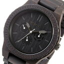 ウィーウッド WEWOOD 木製 メンズ 腕時計 時計 KAPPA-BLACK ブラック 9818029 国内正規