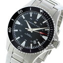 ハミルトン HAMILTON カーキ ネイビー スキューバ Khaki Navy Scuba 自動巻 H82335131 ブラック/シルバー ブラック【送料無料】