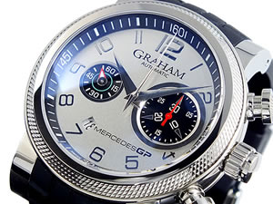グラハム GRAHAM メルセデスGP クロノグラフ 腕時計 メンズ 2MEASS01A【50％OFF】【セール】