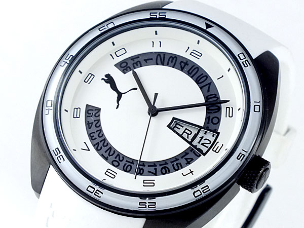 プーマ PUMA 腕時計 時計 メンズ PU102521007 ホワイト【YDKG 円高還元 ブランド】【ラッピング無料】