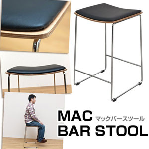 椅子 イス いす スツール バースツール MAC　BAR　STOOL【送料無料】【Aug08P3】