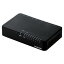 エレコム 10/100Mbps対応スイッチングHub/8ポート/プラスチック筐体/磁石付き/電源外付モデル/ブラック(代引不可)