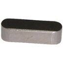 TRUSCO 平行キー両丸タイプ(S45C) 5X5X10mm【TKRM0510】(駆動機器・ベアリング・マシンキー)