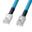 サンワサプライ ノイズビートCAT5eLANケーブル KB-T5NB-02LBN【送料無料】【smtb-f】 (代引不可)