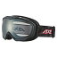 AXE(アックス) スキー ゴーグル AX700WMD SV カーボンシルバー×シルバーミラー