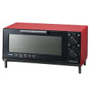 ツインバード オーブントースター レッド TS-4035R