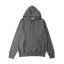 ディッキーズ Dickies 裏起毛プルオーバーパーカー パーカー ヘザーチャコールグレー ストリート アメカジ 163M30WD70【あす楽対応】【送料無料】