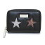STELLA McCARTNEY (ステラマッカートニー) 431022 W8141 1000 スター 星型パッチワーク ジップ コインケース 小銭入れ Coin Purse Eco Alter Nappa Multicolor Stars【代引不可】