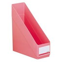 (まとめ買い)LIHITLAB スタックボックス リクエスト G1610-3 赤 【×5セット】