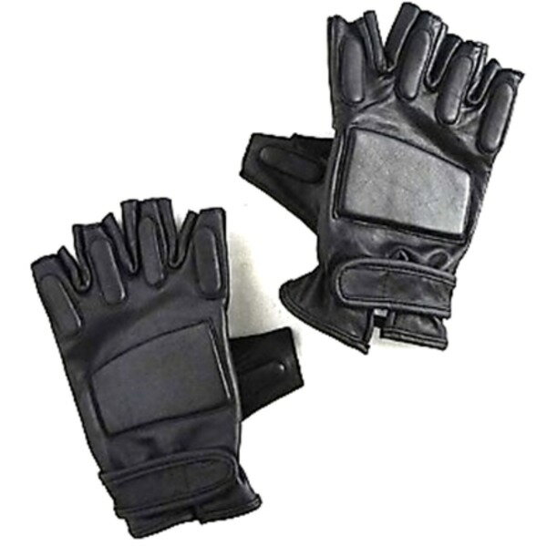 アメリカ「SWAT」フィンガーレス レザーグローブ Mの画像