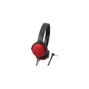 Audio-Technica オーディオテクニカ ATH-AR1-RD ダイナミック密閉型ヘッドホン(メタリックレッド)
