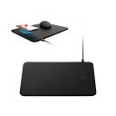 エレコム マウスパッド/ワイヤレス充電対応/5W/ソフトレザー/ブラック MP-WQ01BK(代引不可)【送料無料】