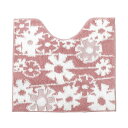 横綱クリエイション パラディ ToiletFabric トイレマット(レギュラー)ピンク