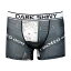 DARK SHINY Men's BoxerPants-Cyborg 009「News Parper Black」(代引き不可)【メール便で送料無料】