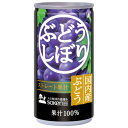 【ケース販売】創健社 ぶどうしぼり 190g×20本